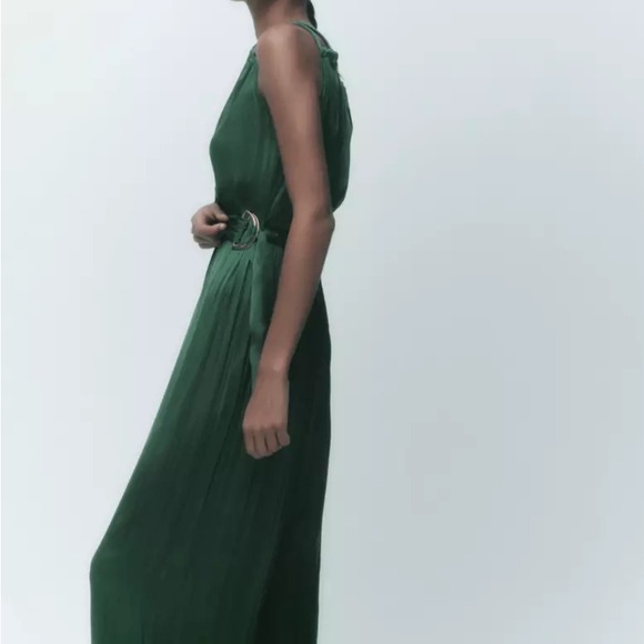 ZARA satin XS jumpsuit - Picture 3 of 6